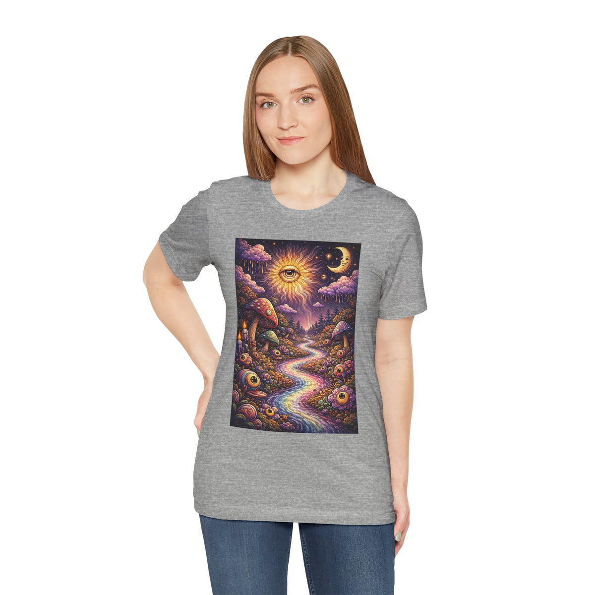 Psychedelic Sun & Moon Hoodie