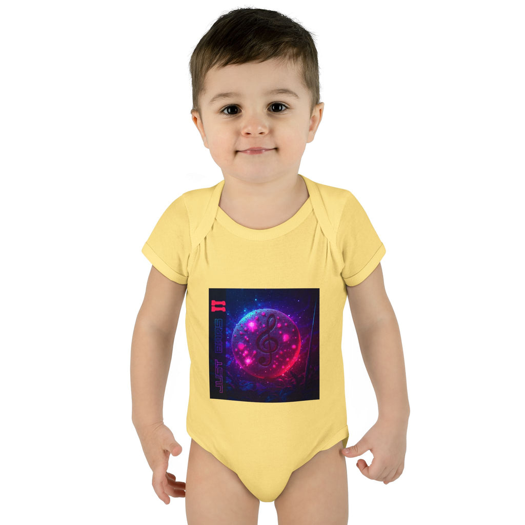 Neon Cosmic Cookie jb2 — Infant Rib Onesie