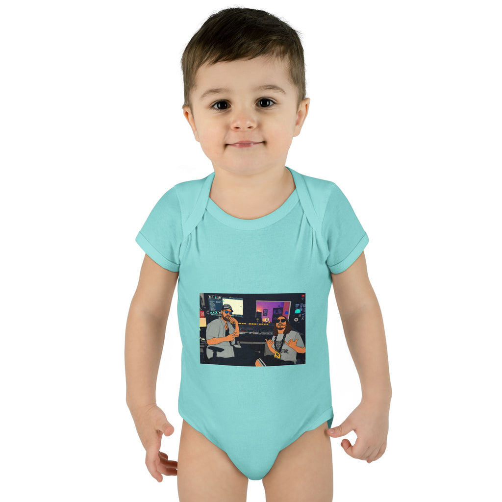 Music Studio Photo — Infant Rib One-Piece