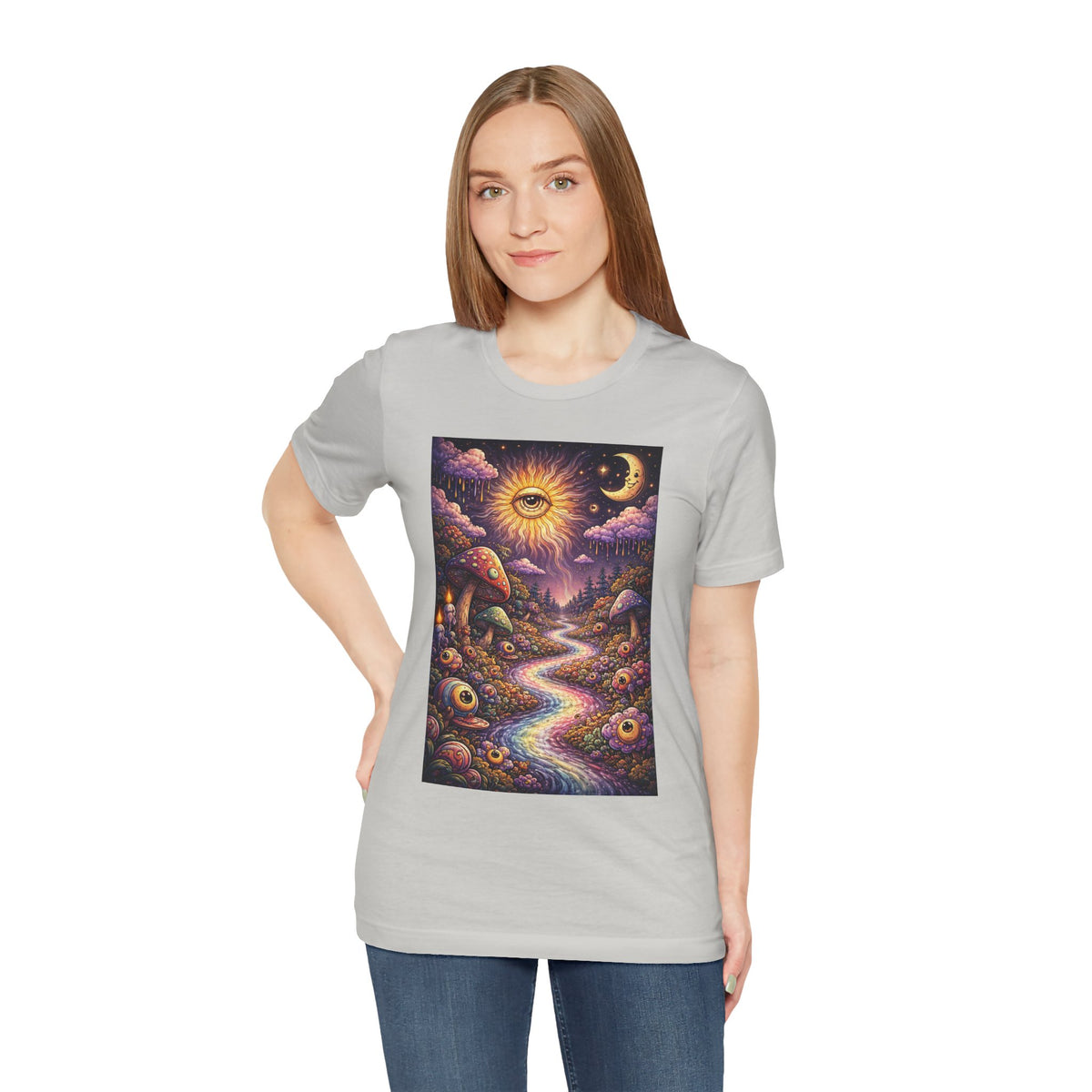 Psychedelic Sun & Moon Hoodie