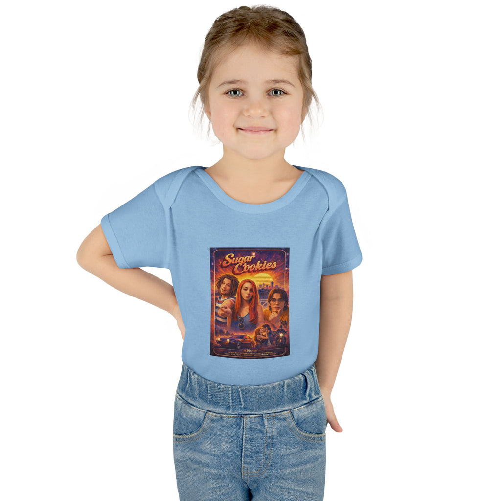 Infant Bodysuit — 'Sugar Cookies' Retro Movie Poster Baby Onesie
