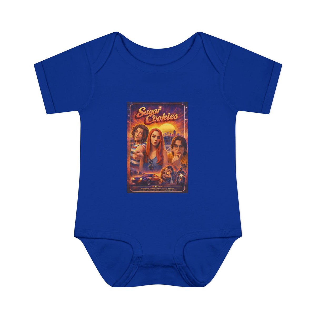 Infant Bodysuit — 'Sugar Cookies' Retro Movie Poster Baby Onesie