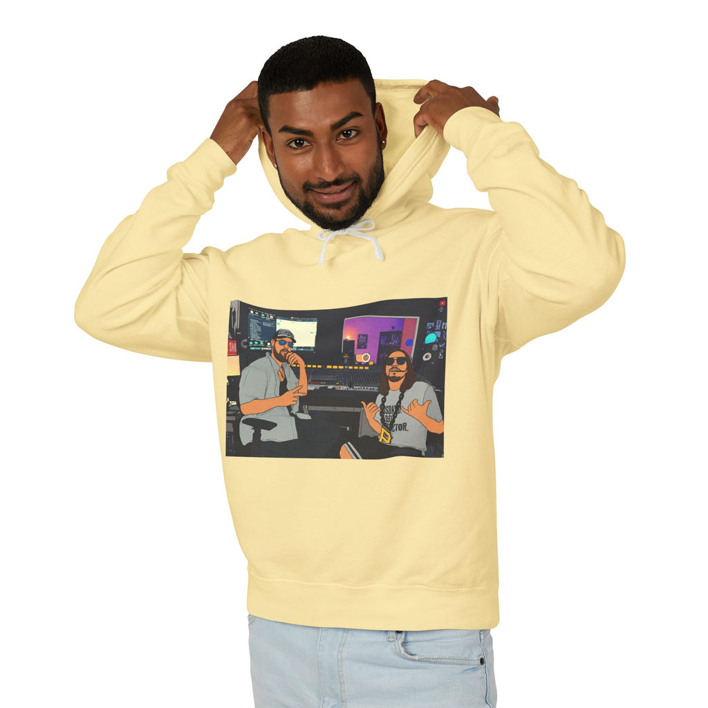 Studio - Ft El Brosco The Don & NoisyBoii Retro Movie Poster - Hoddie