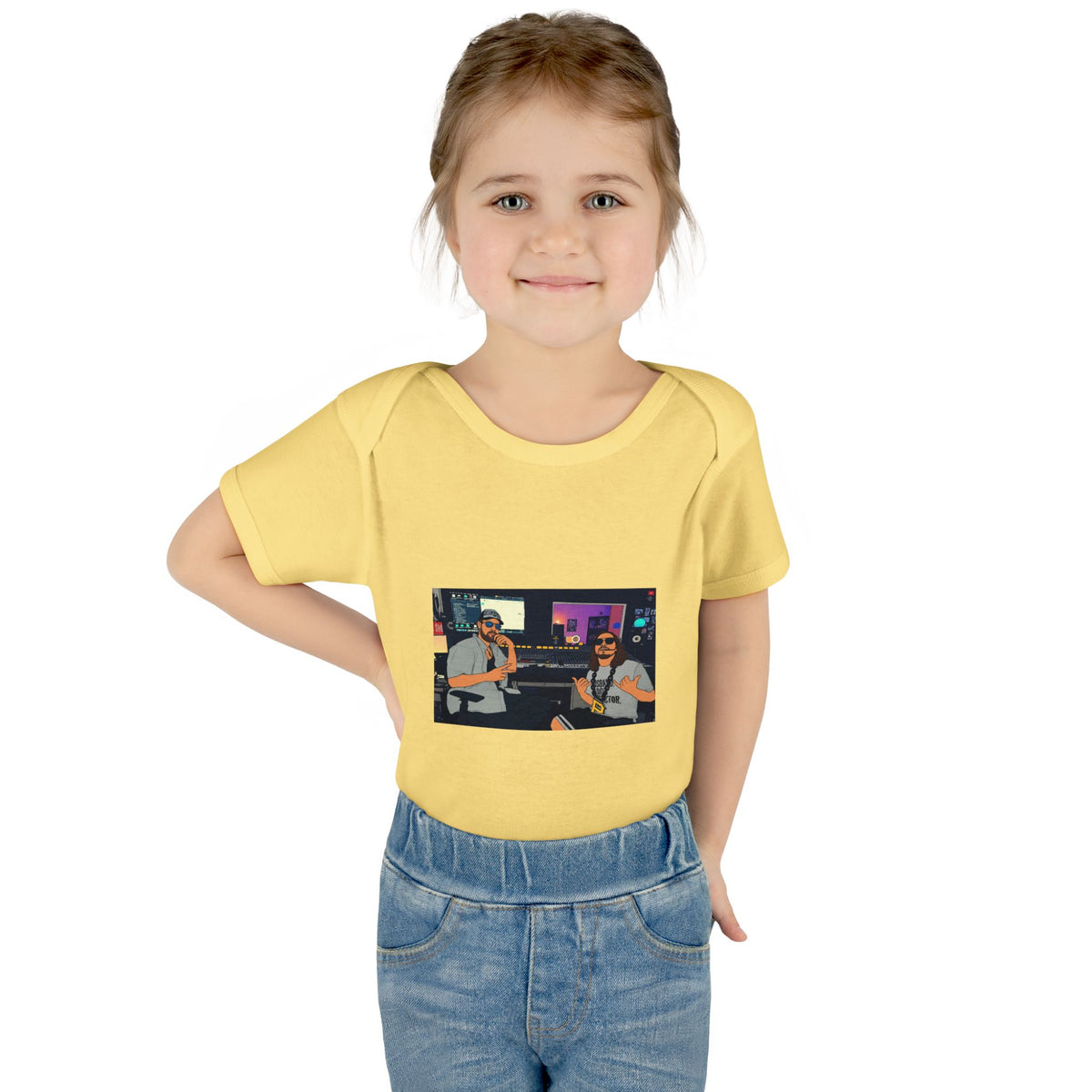 Music Studio Photo — Infant Rib One-Piece