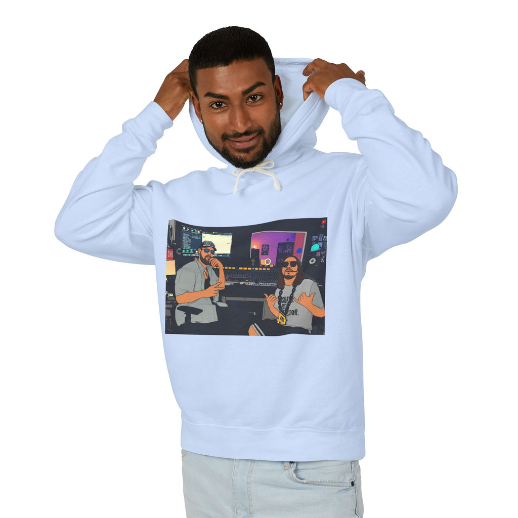 Studio - Ft El Brosco The Don & NoisyBoii Retro Movie Poster - Hoddie