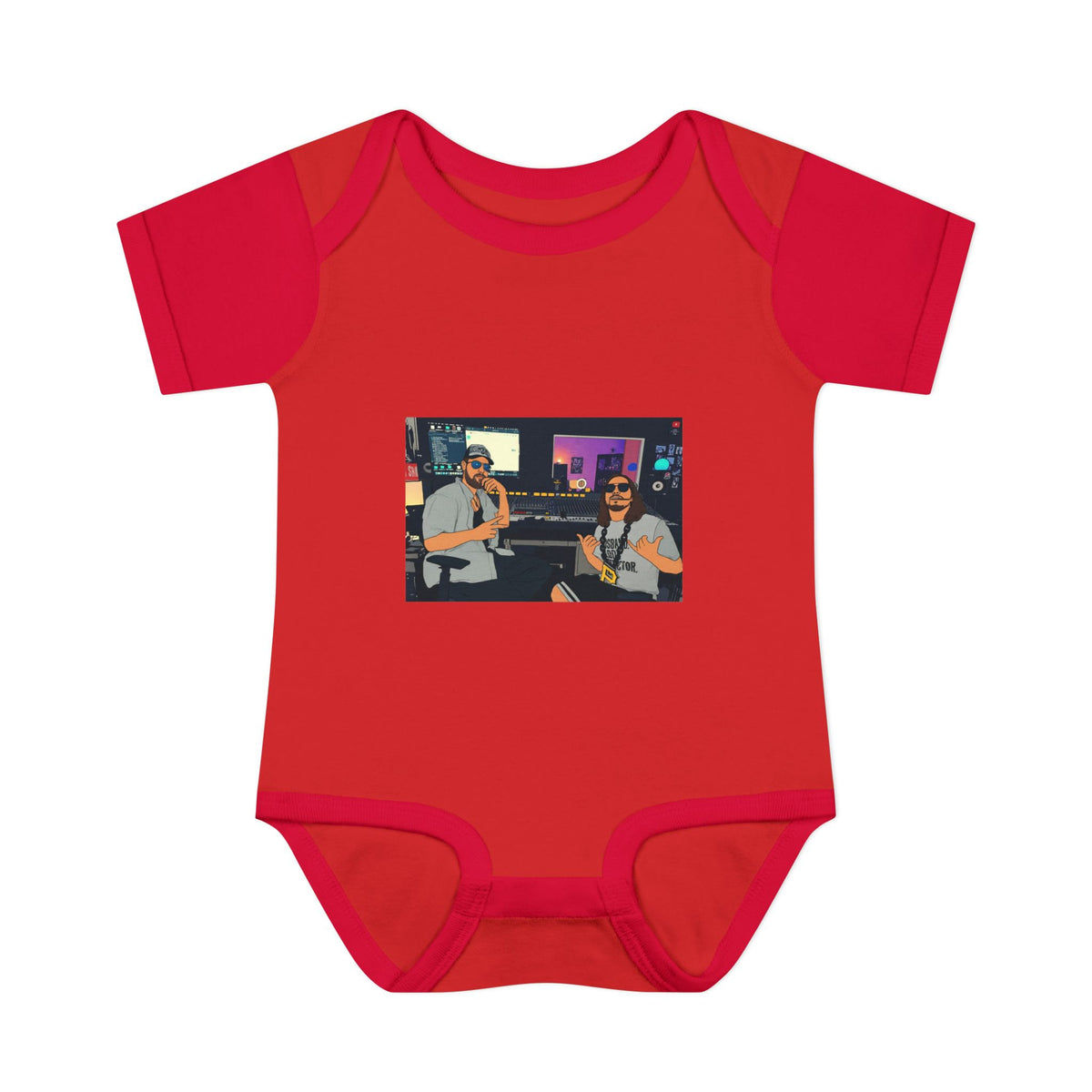 Music Studio Photo — Infant Rib One-Piece