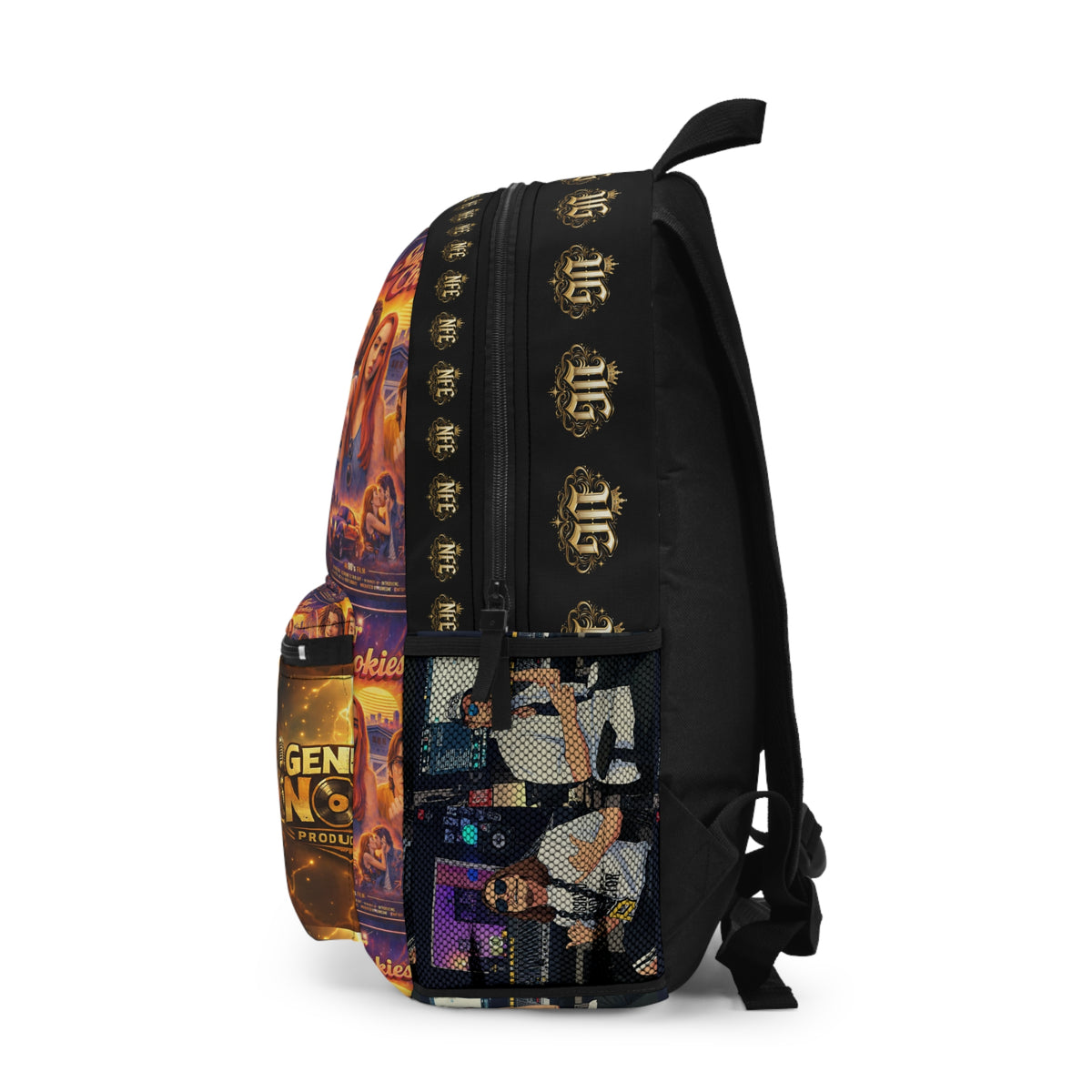 Genuine Noise 'Sugar Cookies' Retro Poster Print Backpack
