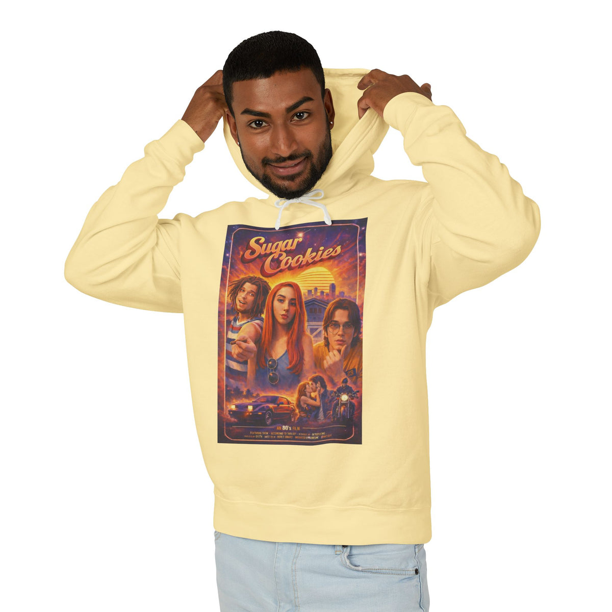 Sugar Cookies Ft El Brosco The Don & NoisyBoii Retro Movie Poster - Hoddie